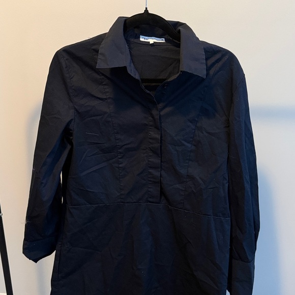 Zara Poplin Maxi Dress - Picture 2 of 3